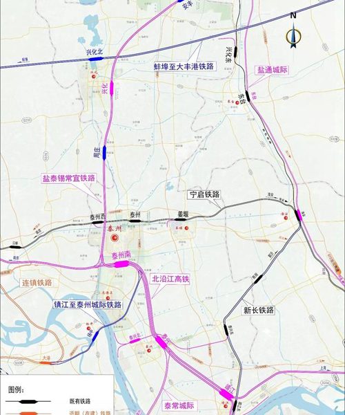 江苏：北沿江高铁站北移至黄桥引发关注